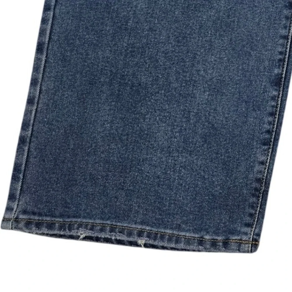 Seven7 Women Loose Straight High Rise‎ Jeans 18W Authentic Blue SX10341DE NWT
